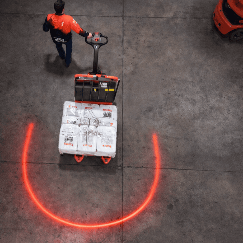 Luz Mini Arco LED para transpaletas y peatones | ByN